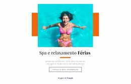 Férias Relaxantes - Modelo Pessoal