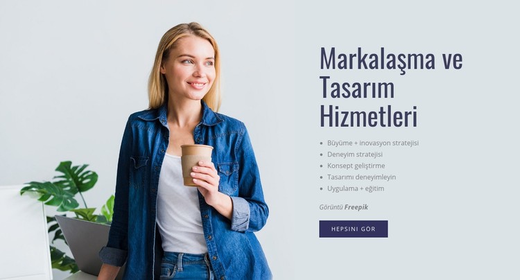 Her marka stratejisi benzersizdir CSS Şablonu