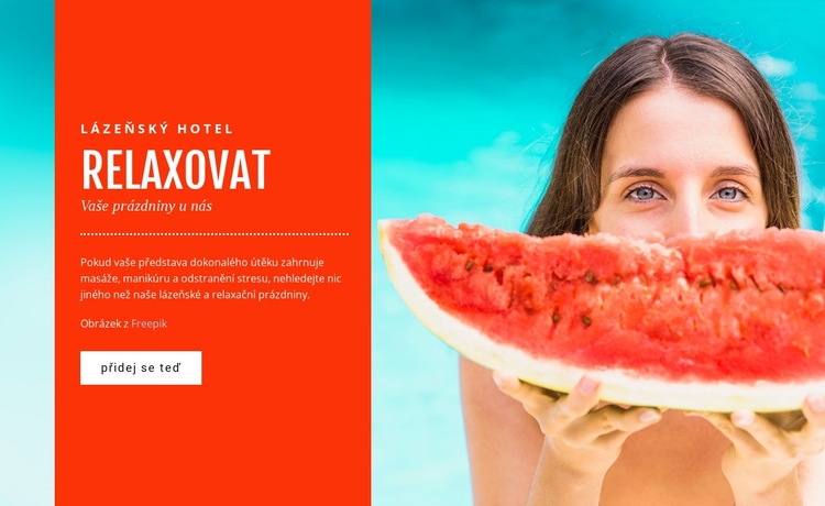 Luxusní plážový resort Šablona HTML