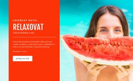 Web WordPress Pro Luxusní Plážový Resort