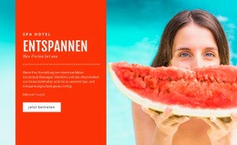 Luxus-Strandresort – Moderne HTML5-Vorlage