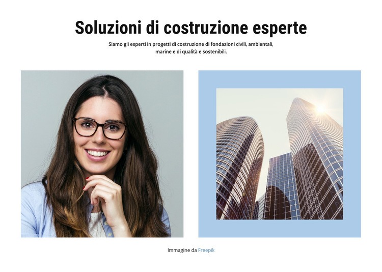 Progettazione e assistenza tecnica Modelli di Website Builder