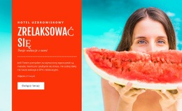 Luksusowy Kurort Na Plaży - Konfigurowalna Makieta Profesjonalnej Witryny Internetowej