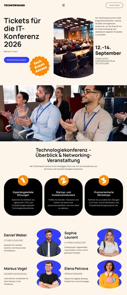 – Modernes WordPress-Theme