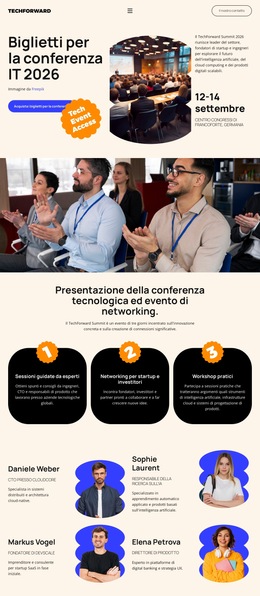 - Miglior Design Del Modello Di Sito Web