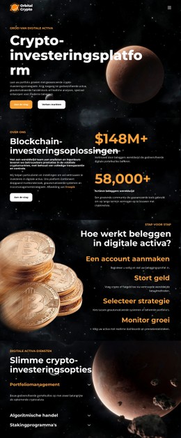 Crypto-Investeringsplatform