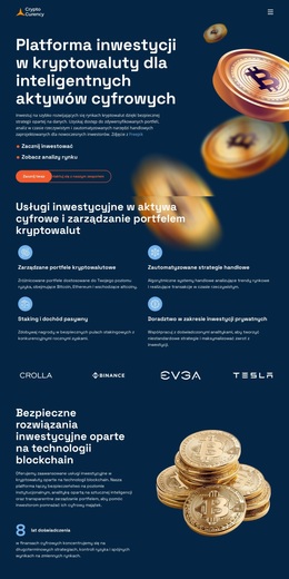 Handel I Inwestycje W Kryptowaluty - Darmowy Motyw WordPress
