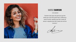 Comentários De Clientes Com Foto - Bela Página De Destino