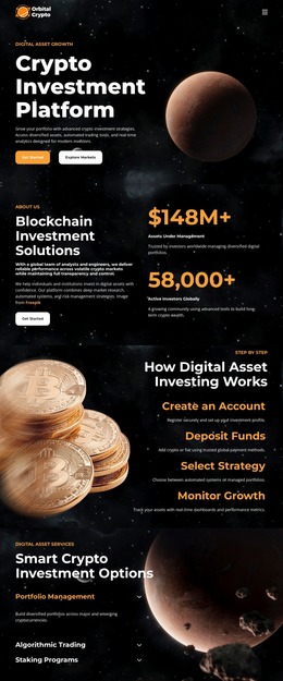 Crypto Investment Platform