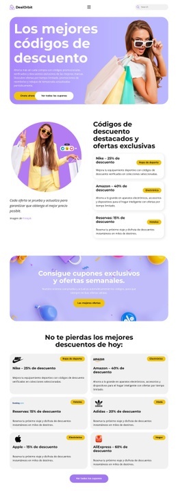 Maqueta De Sitio Web Premium Para