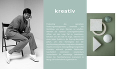 Neue Formen Im Design - Responsive HTML5-Vorlage