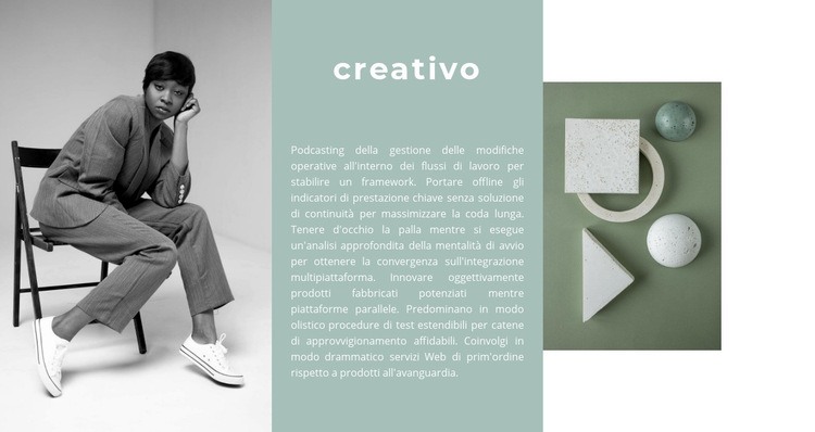 Nuove forme nel design Progettazione di siti web