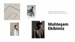 Takımdan Dört Kız - Çok Amaçlı Web Tasarımı