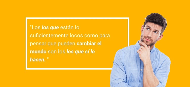 Testimonios de clientes en rectángulo Creador de sitios web HTML