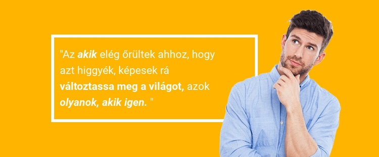 Az ügyfelek véleménye téglalap alakban CSS sablon