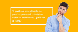 Testimonianze Dei Clienti In Rettangolo - Modello Web