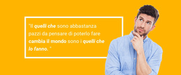 Testimonianze Dei Clienti In Rettangolo