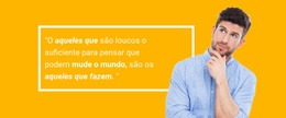 Depoimentos De Clientes Em Retângulo - Landing Page Criativa Multiuso