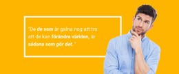 Kundvittnesmål I Rektangel - Webbmall