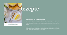 WordPress-Theme Für Zitronen-Käsekuchen Herunterladen