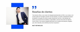 Impresionante Plantilla HTML5 Para Leer Opiniones Sobre Nosotros