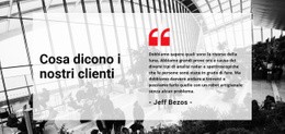 Il Cliente Dice - Modello HTML5 Professionale Personalizzabile