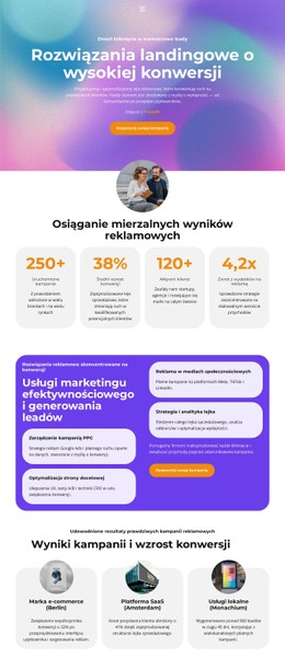 Lejek Marketingowy Darmowy Szablon CSS