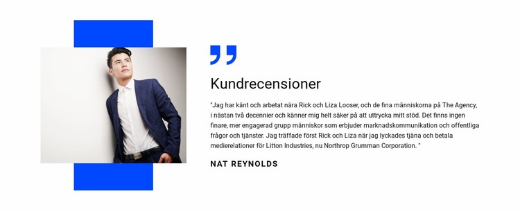 Läs åsikter om oss WordPress -tema