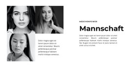 Website-Design Für Entwicklungsteam