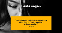 Kunde Sagen – Exklusives WordPress-Theme