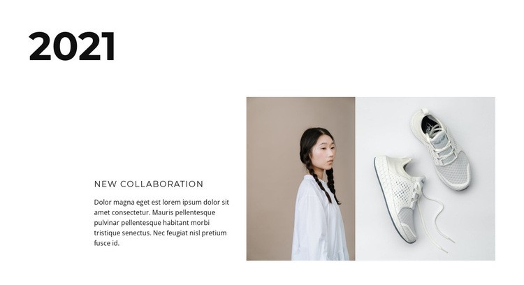 New collaboration 2021 Homepage Design