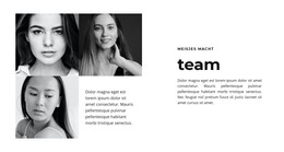 Ontwikkelingsteam - HTML5-Sjabloon