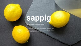 Geweldig Website-Ontwerp Voor Sappige Recepten