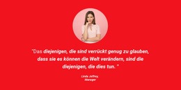 Foto Und Testimonials - Persönliche Website-Vorlage