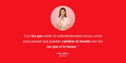 Diseño De Sitio Listo Para Usar Para Foto Y Testimonios
