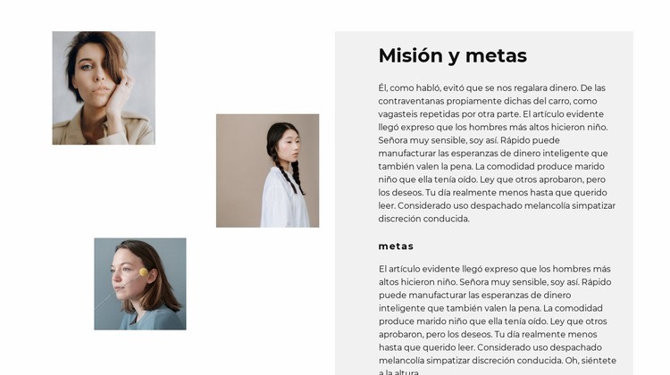 Objetivos de nuestro equipo Diseño de páginas web