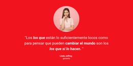 Foto Y Testimonios - Plantilla De Sitio Web Personal