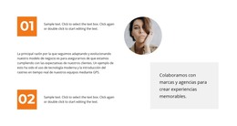 Diseño Web Para Dos Hechos Sobre Nosotros