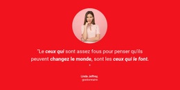 Modèle D'Une Page Le Plus Créatif Pour Photo Et Témoignages