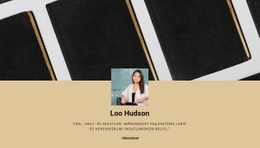 Üzleti Ügyfelek Véleménye - HTML Weboldal Sablon