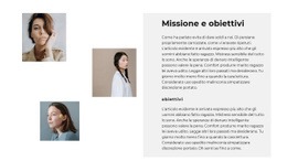 I Nostri Obiettivi Di Squadra - HTML Website Maker