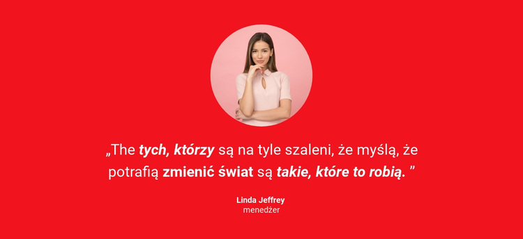 Zdjęcie i referencje Motyw WordPress