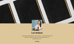 Opinie Klientów Biznesowych - Szablon Strony Internetowej HTML