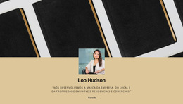 Testemunhos De Clientes Empresariais - Modelo De Site Profissional