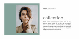 Fall Hairstyles - Modern Website Mockup