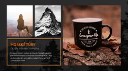 Pěší Turistika V Norsku - Připravené Téma Webu