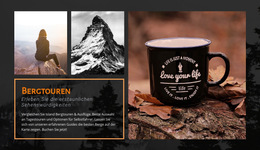 Wandern In Norwegen – Fertiges Website-Design