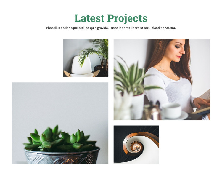 Our most successful ideas HTML Template