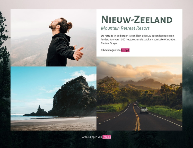 Retreat centrum Html Website Builder