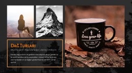 Norveç'Te Yürüyüş CSS Şablonu